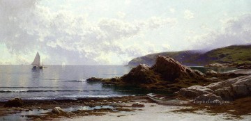 company of captain reinier reael known as themeagre company Painting - Sailing off the Coast modern beachside Alfred Thompson Bricher